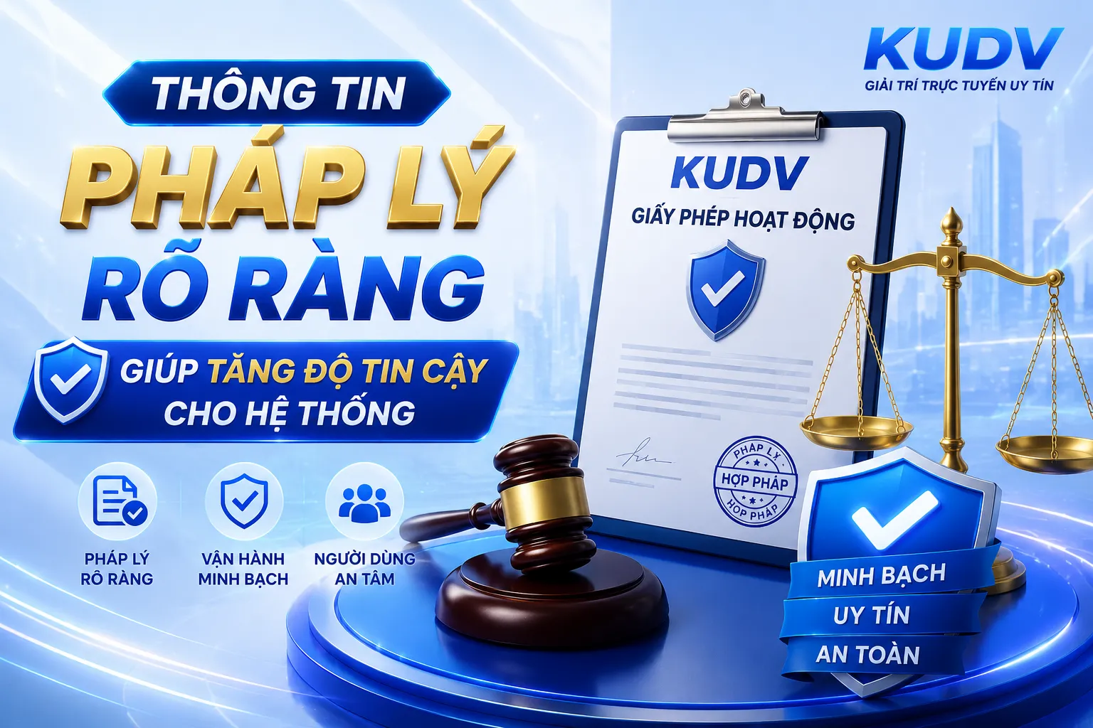 Thông tin pháp lý minh bạch