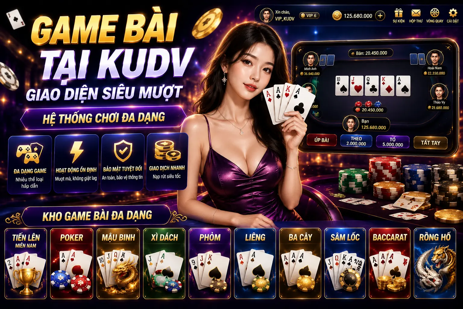 Hệ thống chơi đa dạng