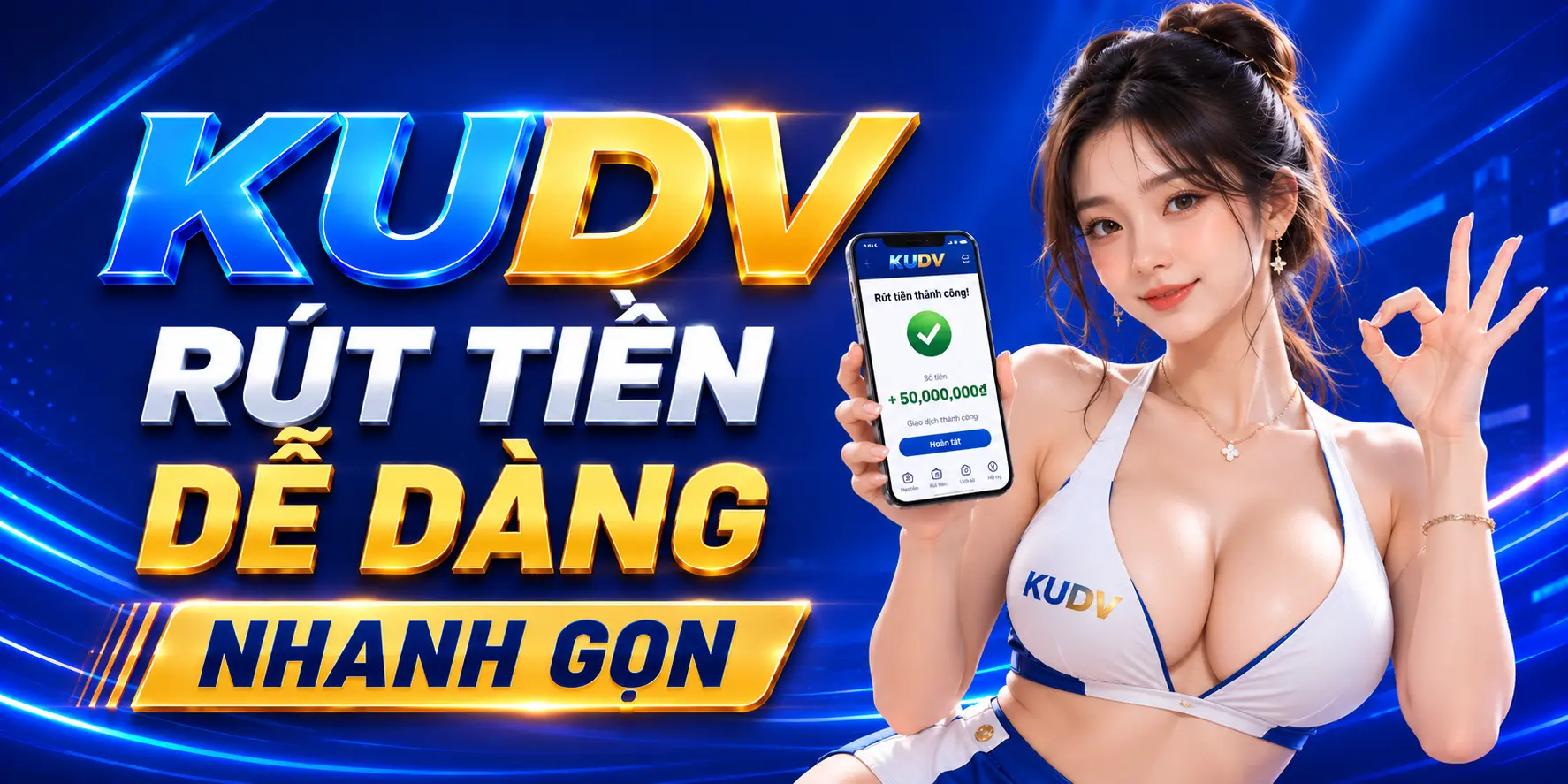Rút tiền dễ dàng nhanh gọn