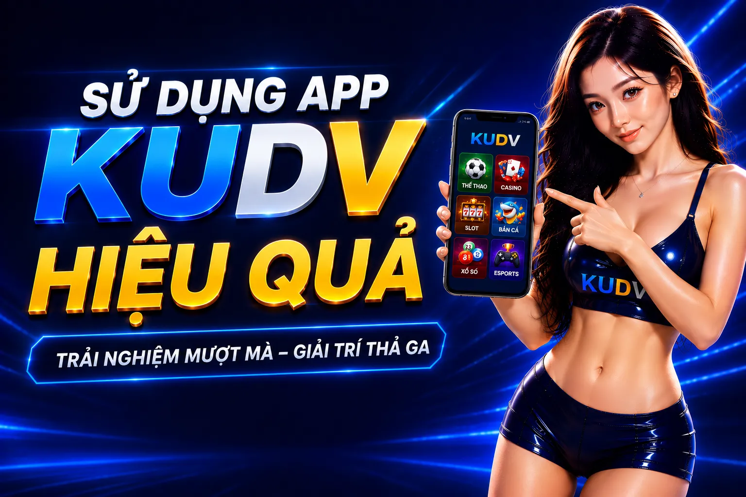 Sử dụng app KUDV hiệu quả